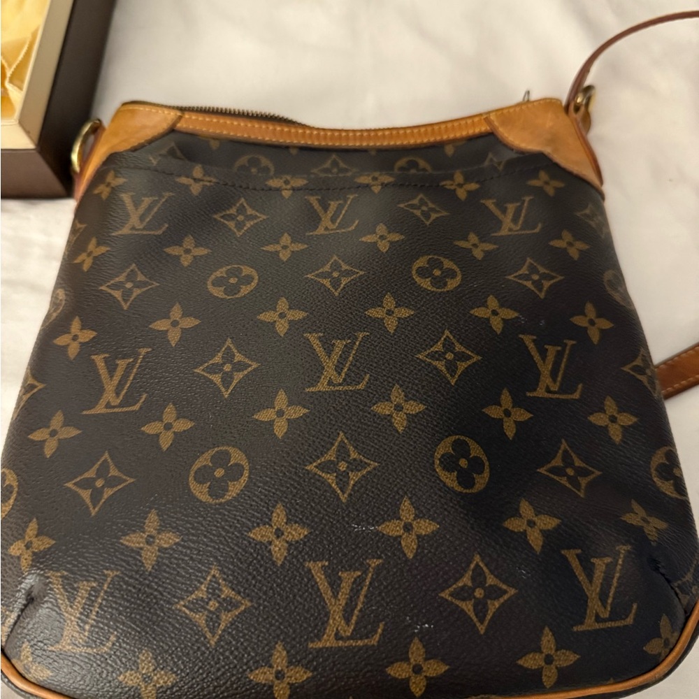 Louis Vuitton Authentic Odeon PM Brown Monogram Shoulder Bag - Picture 2 of 8